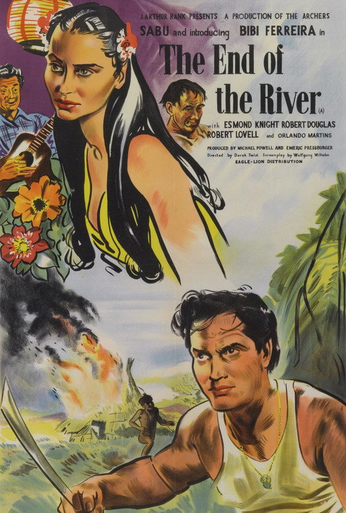Movie poster for The End of the River (1947)
