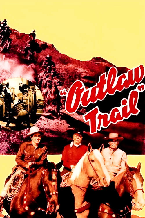 Movie poster for Outlaw Trail (1944)