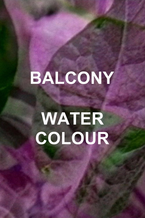 Movie poster for Balcony Water Colour (1994)