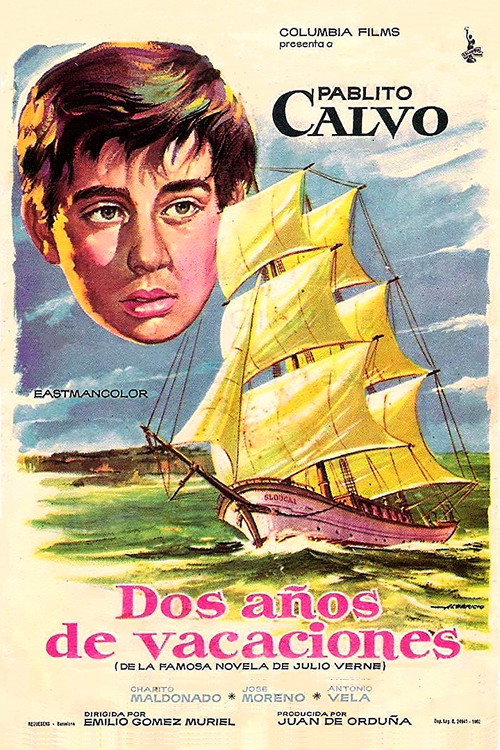Movie poster for Dos años de vacaciones (1962)