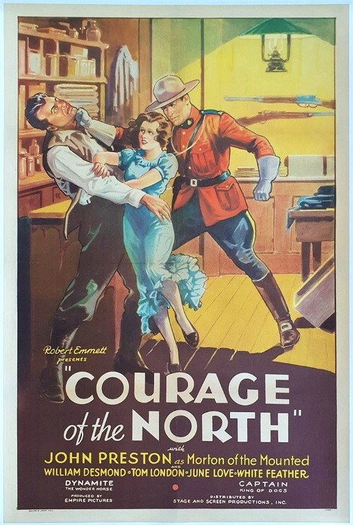 Movie poster for Courage of the North (1935)