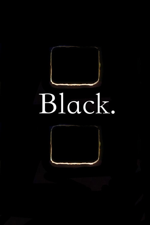 Movie poster for Black. (2020)