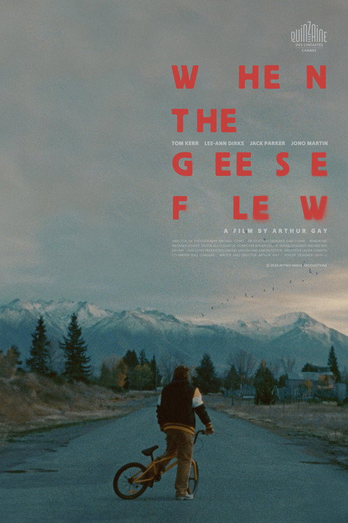 Movie poster for When the Geese Flew (2025)