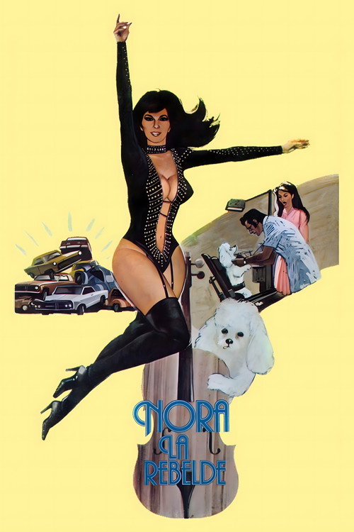 Movie poster for Nora la Rebelde (1979)