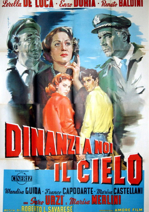 Movie poster for Dinanzi a noi il cielo (1957)