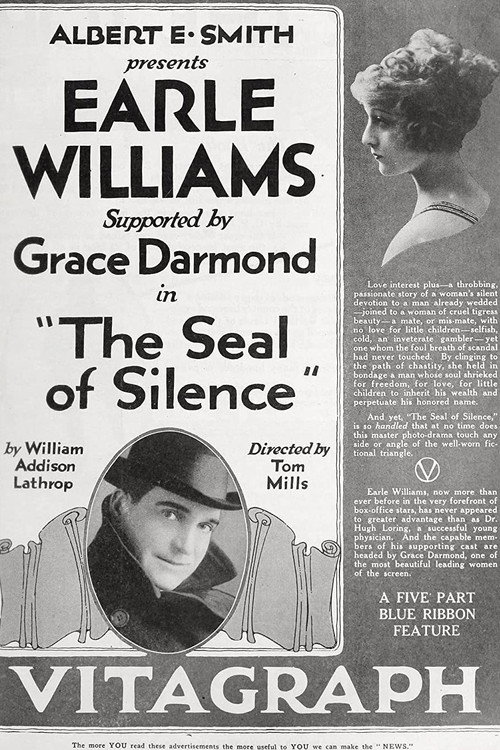 Movie poster for The Seal of Silence (1918)
