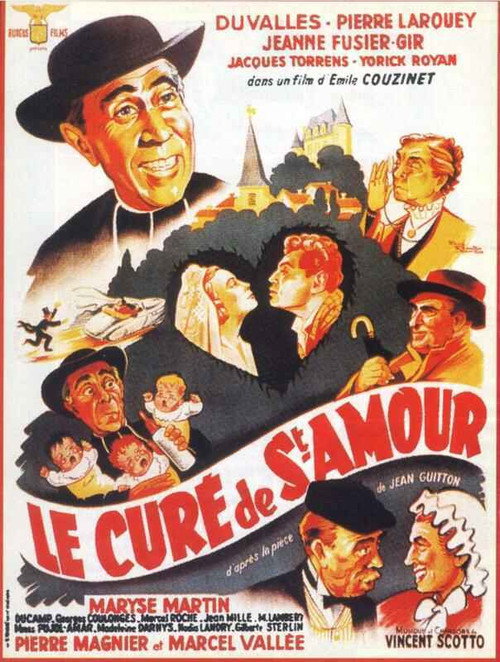 Movie poster for The Parish Priest of Saint-Amour (1952)