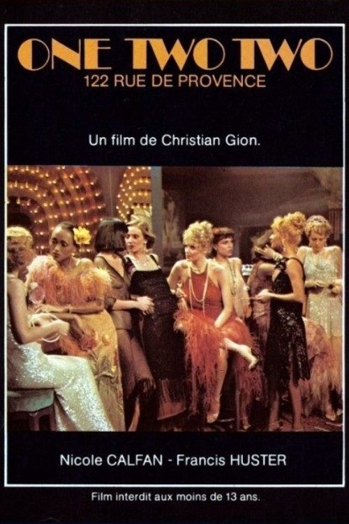 Movie poster for One, Two, Two: 122, rue de Provence (1978)