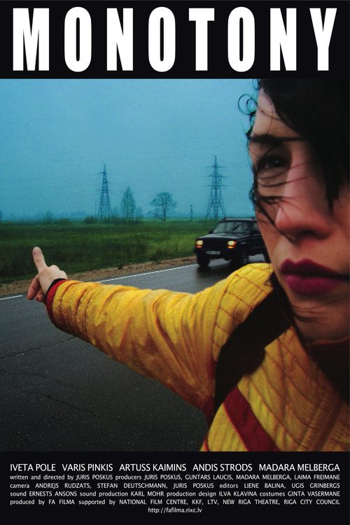 Movie poster for Monotony (2007)