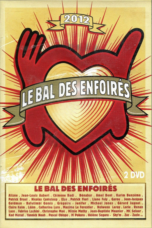 Movie poster for Les Enfoirés 2012 - Le Bal des Enfoirés (2012)