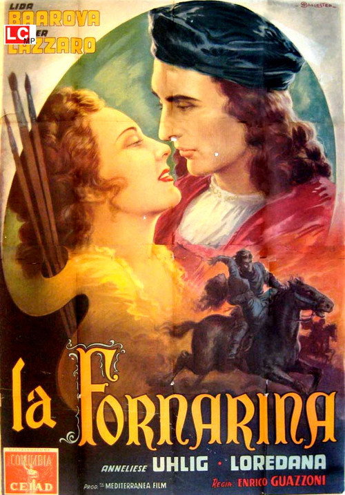 Movie poster for La fornarina (1944)