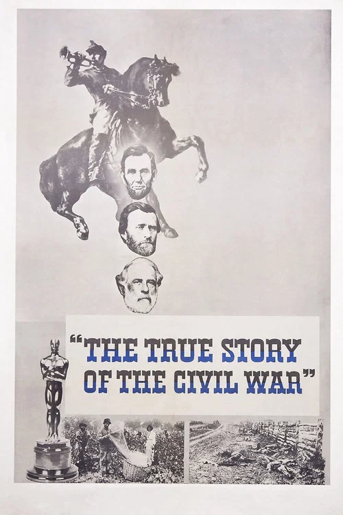 Movie poster for The True Story of the Civil War (1956)