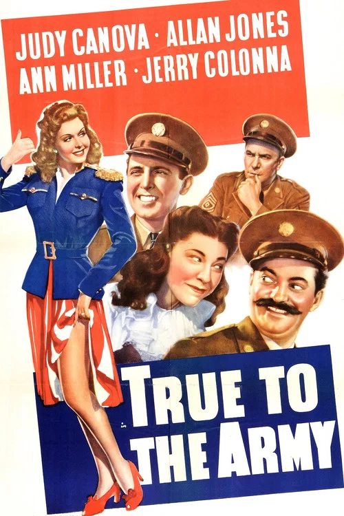 Movie poster for True to the Army (1942)