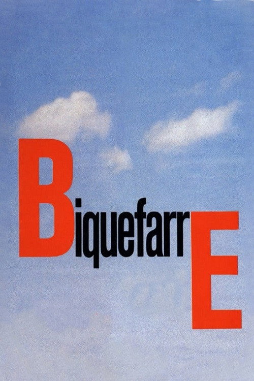 Movie poster for Biquefarre (1984)