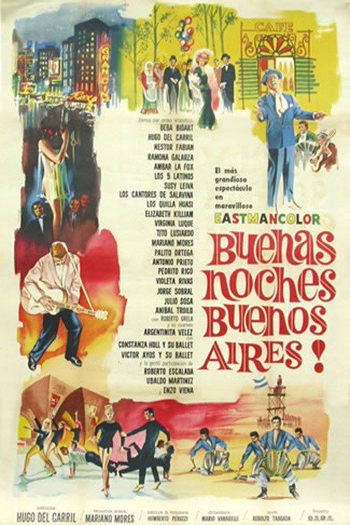 Movie poster for Good Night, Buenos Aires (1964)
