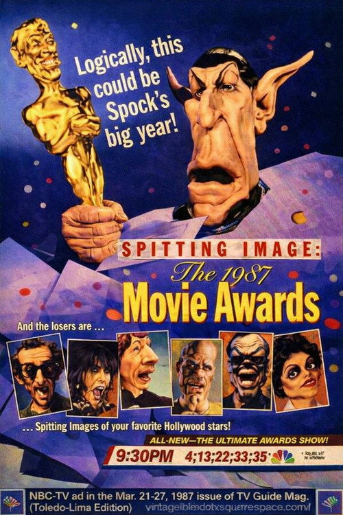 Movie poster for Spitting Image: The 1987 Movie Awards (1987)