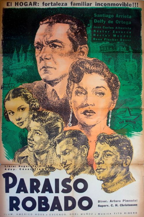 Movie poster for Paraíso robado (1952)