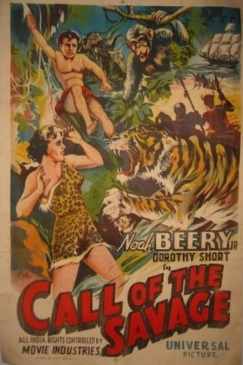 Movie poster for The Call of the Savage (1935)