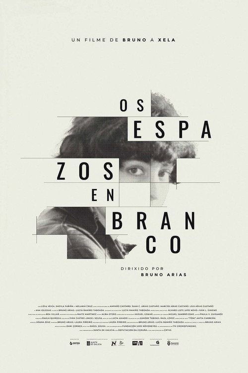 Movie poster for Os espazos en branco (2023)