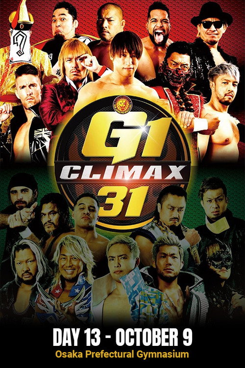 Movie poster for NJPW G1 Climax 31: Day 13 (2021)