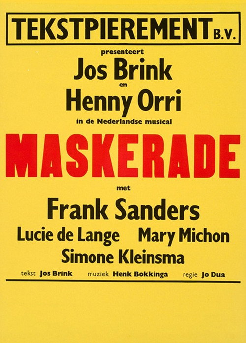 Movie poster for Maskerade (1981)