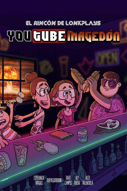 Movie poster for El Rincón de LonkPlays: YOUTUBEMAGEDÓN (2025)