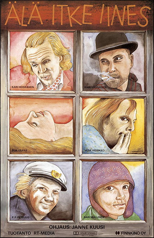 Movie poster for Älä itke Iines (1987)
