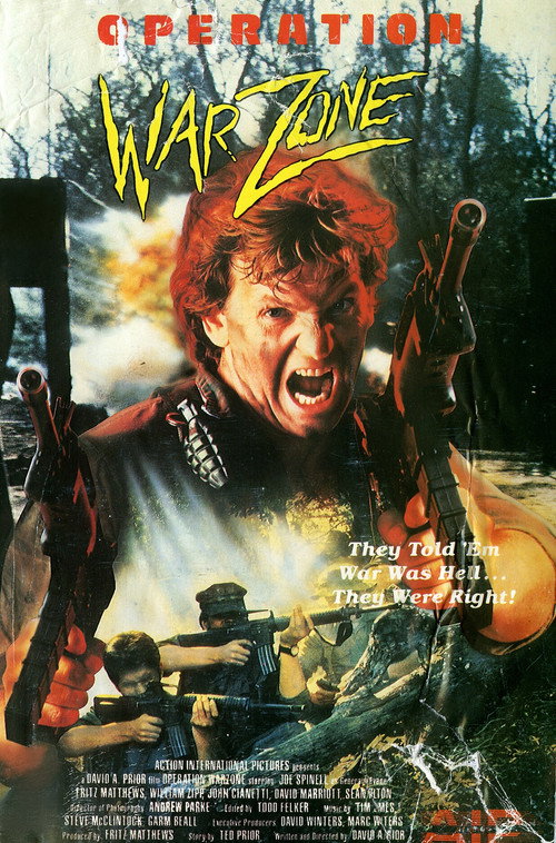 Movie poster for Operation Warzone (1988)