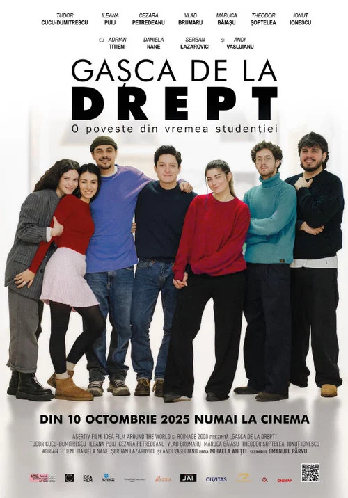 Movie poster for Gasca de la Drept (2025)