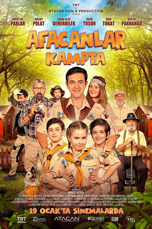 Movie poster for Afacanlar Kampta (2024)