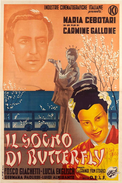 Movie poster for The Dream of Butterfly (1939)