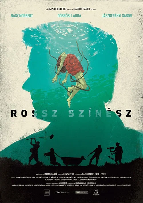 Movie poster for Rossz színész (2018)