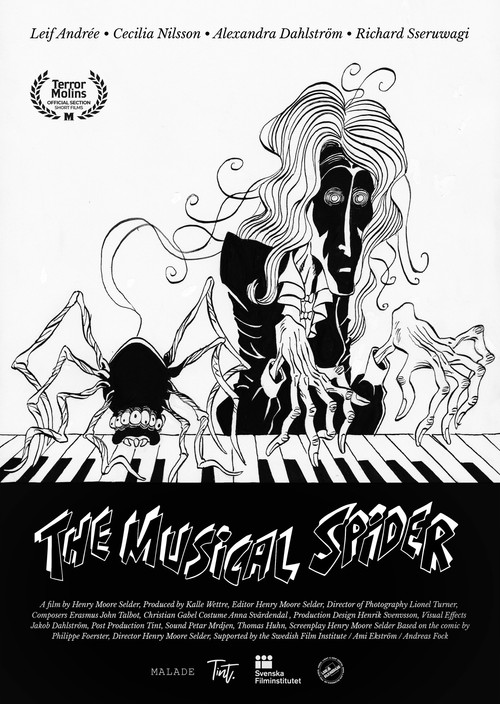 Movie poster for Den Musikaliska Spindeln (2024)