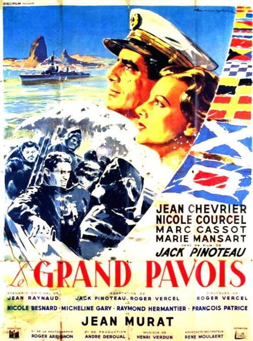 Movie poster for The Big Flag (1954)