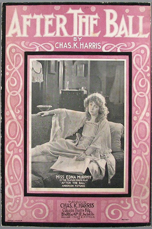 Movie poster for After the Ball (1924)