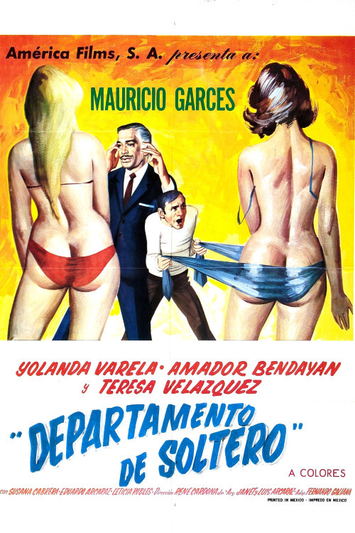 Movie poster for Departamento de soltero (1971)