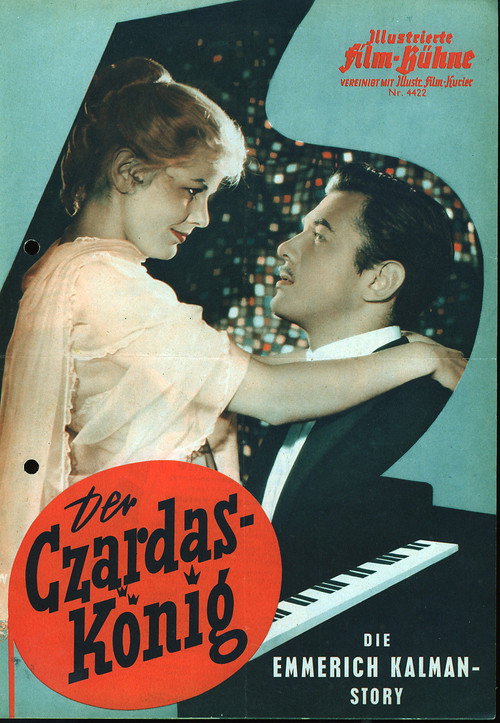 Movie poster for Der Czardas-König (1959)