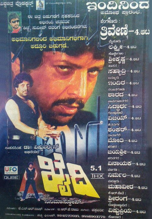 Movie poster for Khaidi (1984)