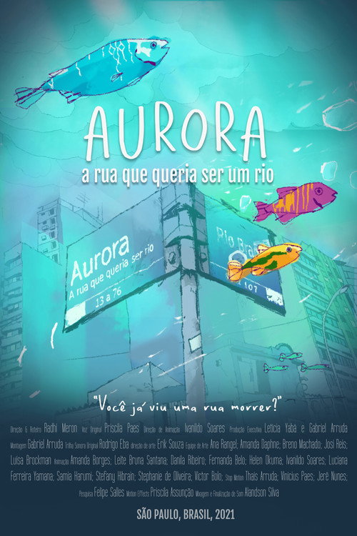 Movie poster for Aurora, the street that wanted to be a river (2021)