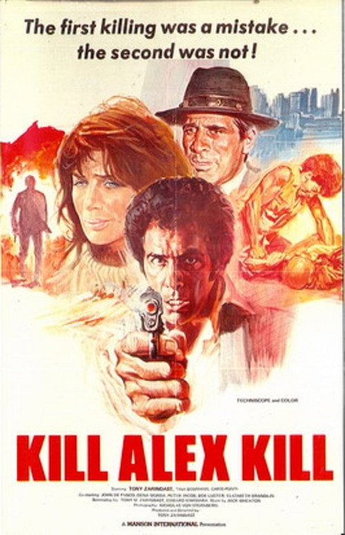 Movie poster for Kill Alex Kill (1976)