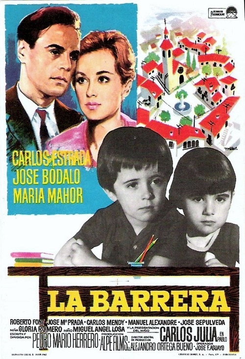 Movie poster for La barrera (1966)