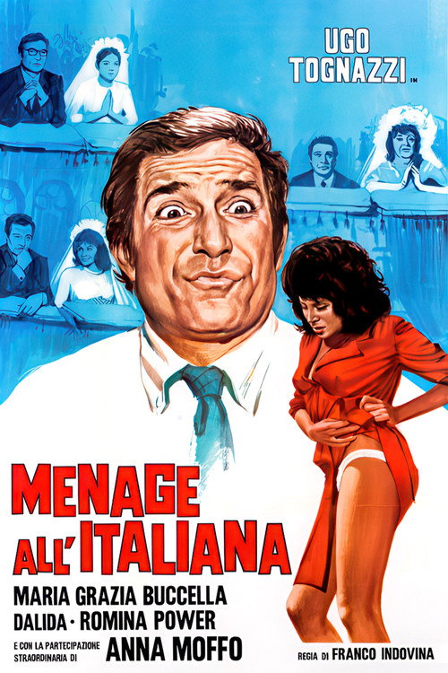 Movie poster for Menage Italian Style (1965)