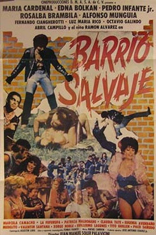 Movie poster for Barrio Salvaje (1985)