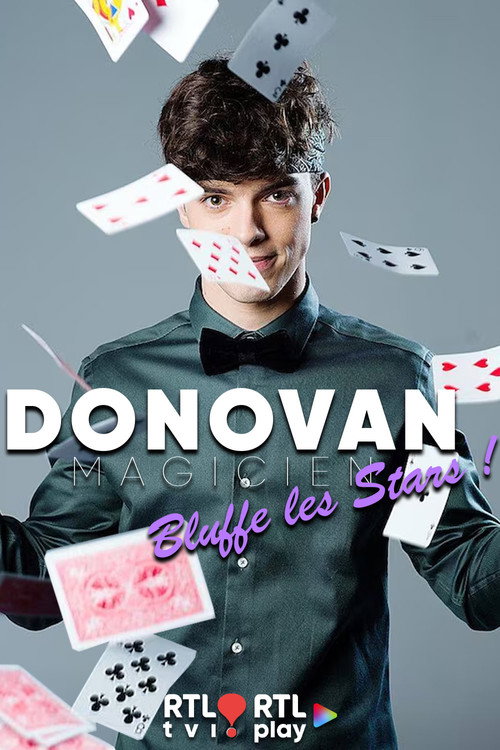 Series poster for Donovan Magicien : Bluffe les stars (2025)