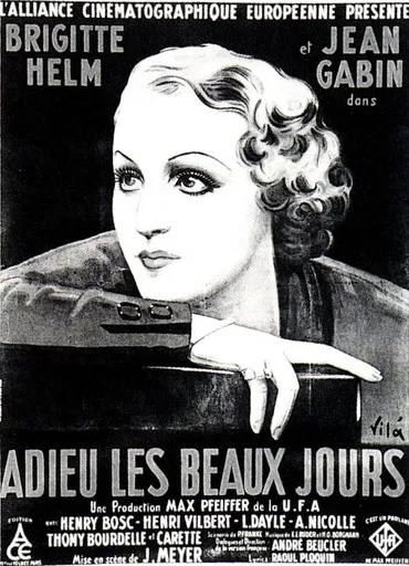 Movie poster for Goodbye Beautiful Days (1933)