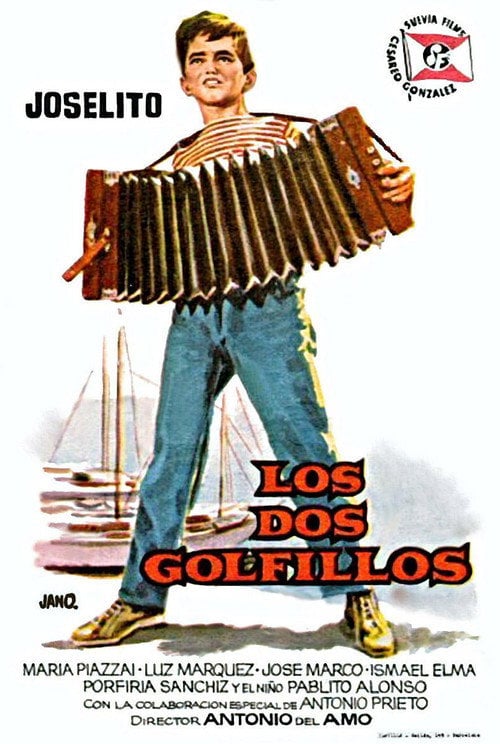 Movie poster for Los dos golfillos (1961)