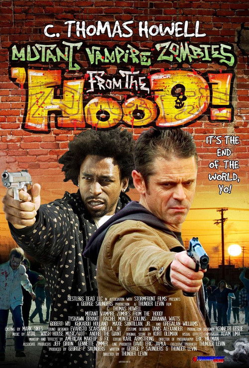 Movie poster for Mutant Vampire Zombies from the 'Hood! (2010)