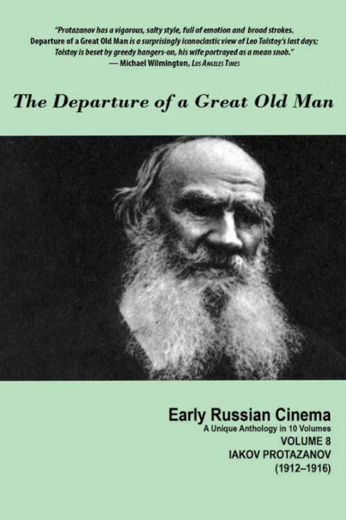 Movie poster for The Departure of a Great Old Man (1912)