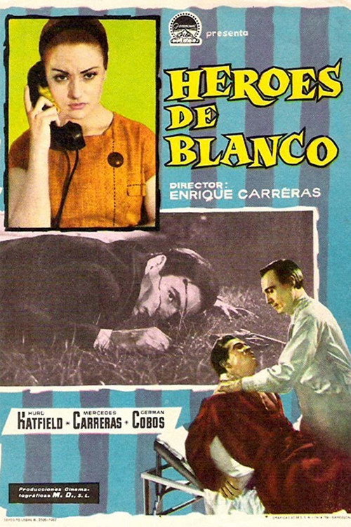 Movie poster for Héroes de blanco (1962)