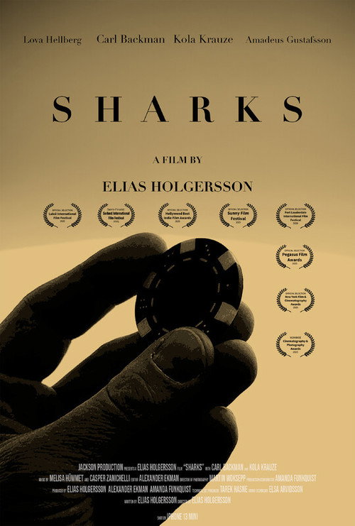 Movie poster for Sharks (2025)